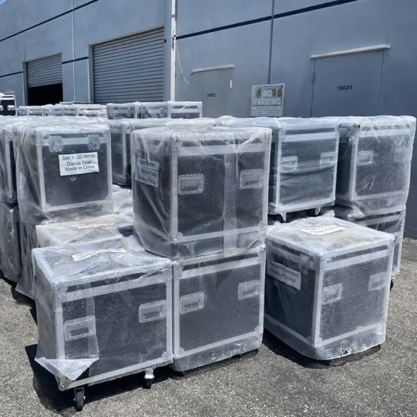 Flight Case Packing for LED Dance Floor