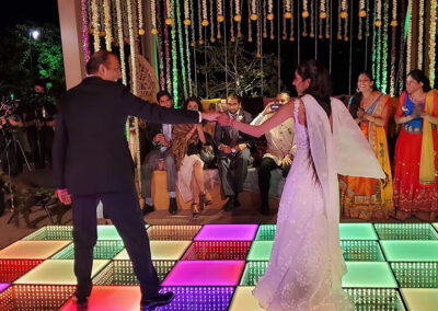 dance floor for wedding