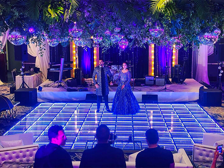 3D Dance Floor for Wedding