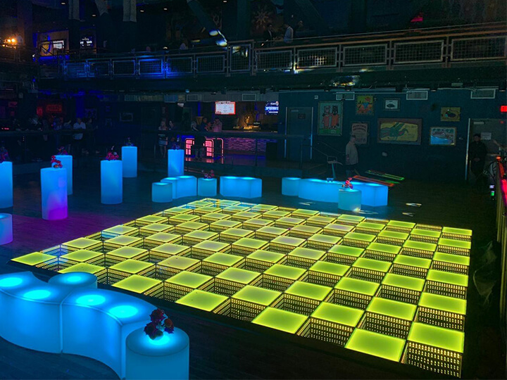 How led Mirror Dance Floor Makes Events?