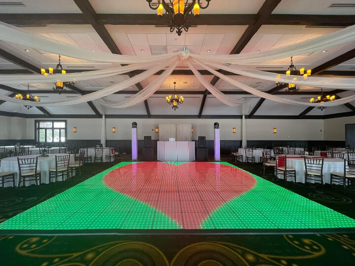 Pixel Dance Floor for Wedding
