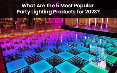 The 5 Most Popular Party Lighting Products for 2023