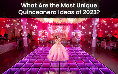 The Most Unique Quinceanera Idea of 2023 Set Up Quinceanera Dance Floor
