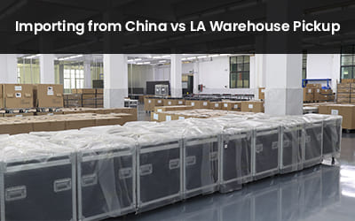 Buying TOP DANCE LED Floors: Importing from China vs. LA Warehouse Pickup