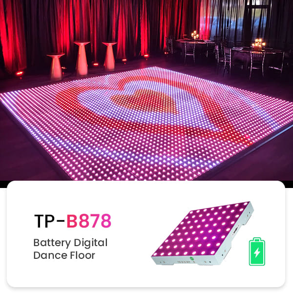 Battery Digital Dance Floor - Best Party Lighting Elements