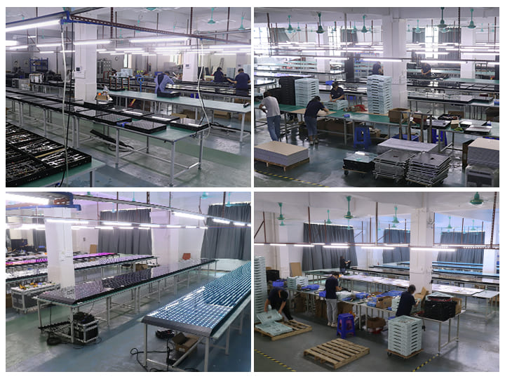 top dance floor production line