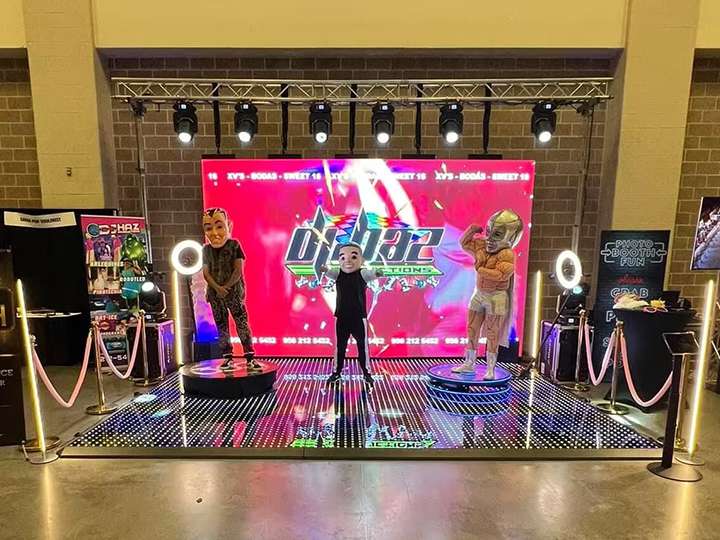 LED dance floor Exhibition Sets (1)