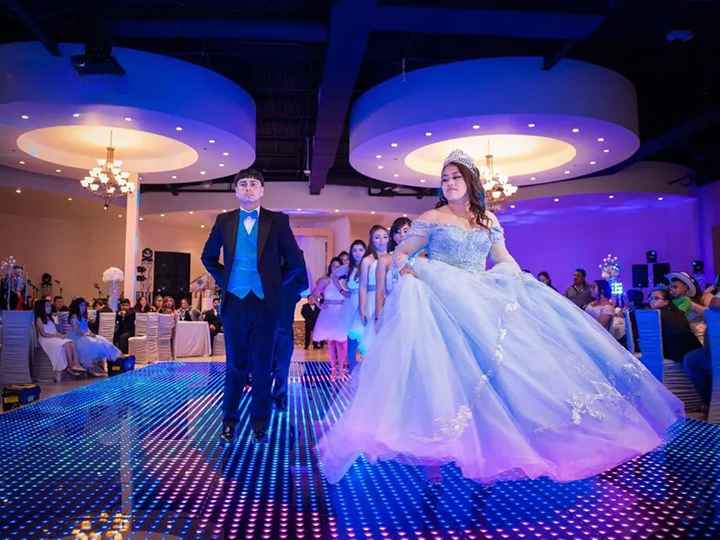 quinceanera dance floor