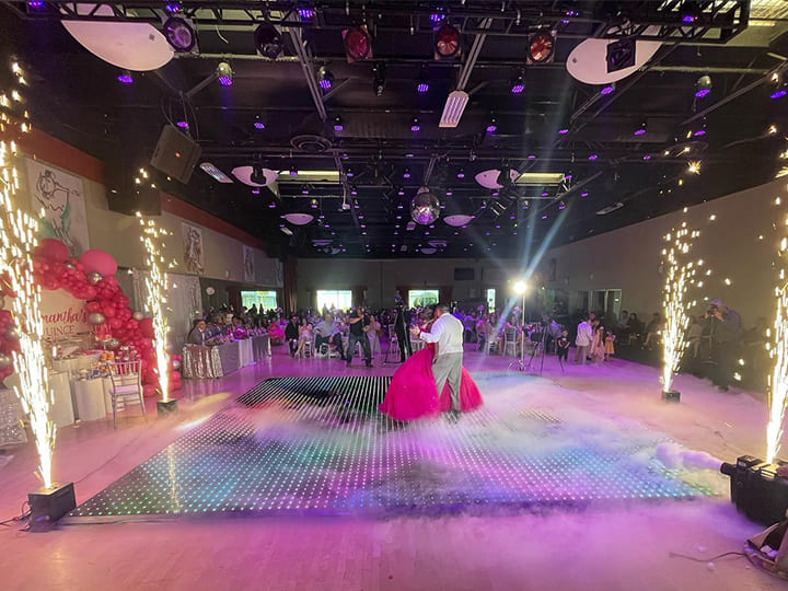 Dry Ice and Fireworks Machines