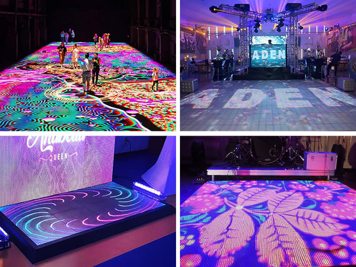 LED Screen Floor Applications