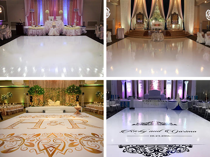 Vinyl Wedding Dance Floors