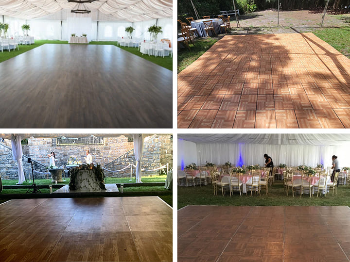 Wooden Wedding Dance Floors