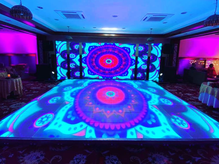 LED Dance Floor And LED Screen