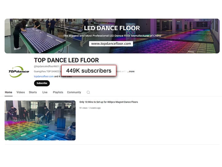 TOP Dance YouTube