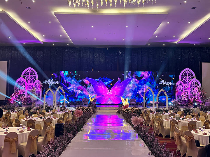 Wedding Party LED Screen