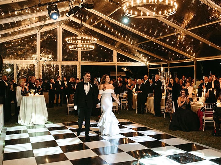 Checkerboard Dance Floor