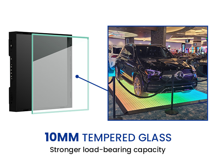 LED Dance floor with strong load-bearing capacity