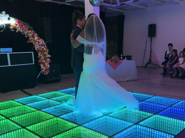 wedding led dance floor