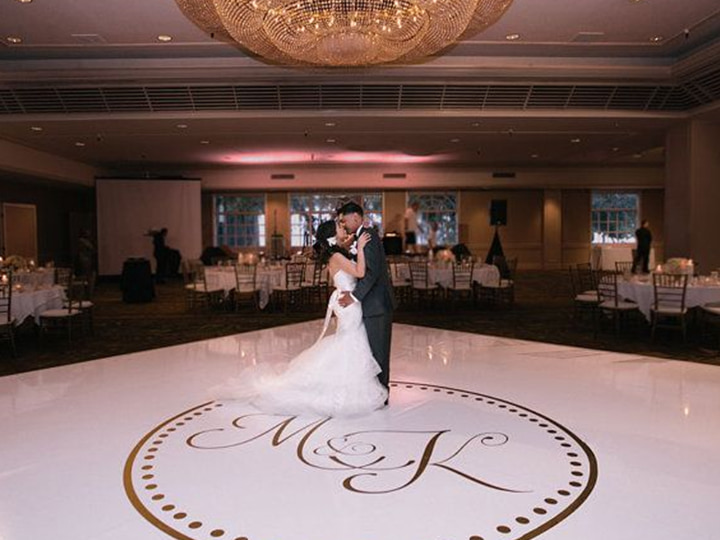 wedding vinyl dance floor