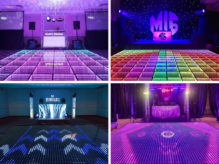 LED dance floor Attractive Lighting Effect