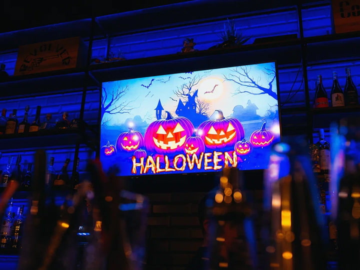 Helloween Atmosphere LED Screen Wall