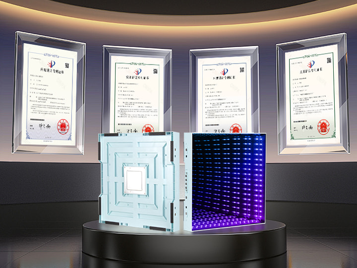 Patent drawing + floor tile product