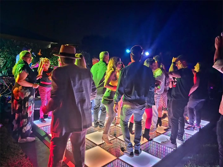 LED Dance Floor Party