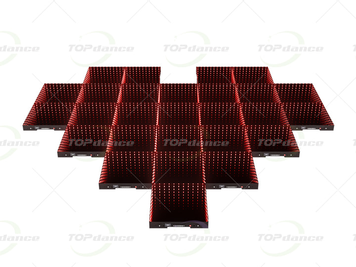 New Battery 3D Mirror Dance Floor The new B877 has an internal power supply and controller