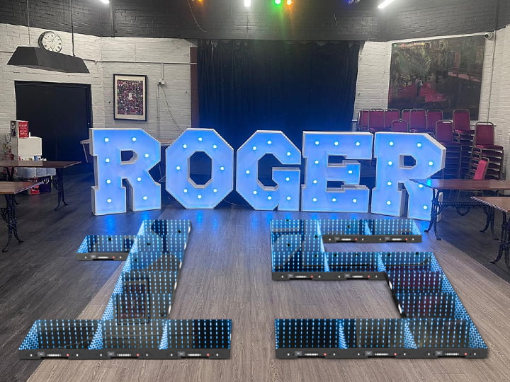 New Battery 3D Mirror Dance Floor Various layouts