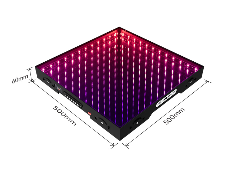 The 6th generation of the latest Infinity Dance Floor size specifications
