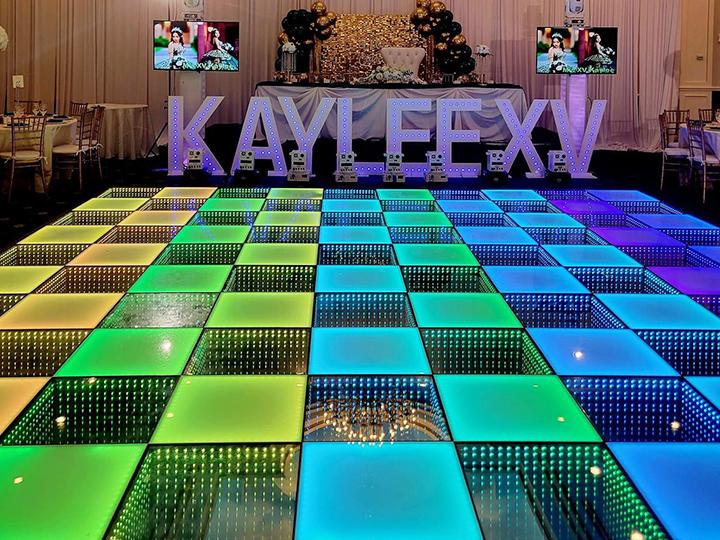 party scene dance floor