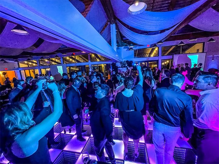 Dance Floor Scene for 150 Guests