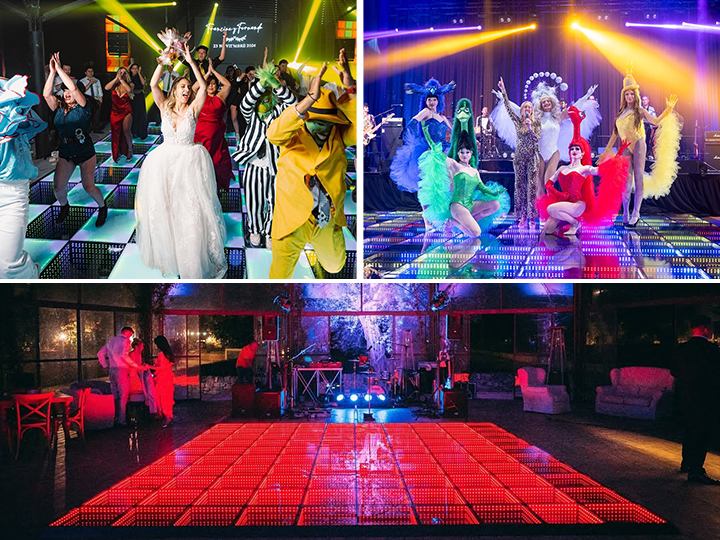 Dance Floor Size for 150 Guests for Different Application Scenarios