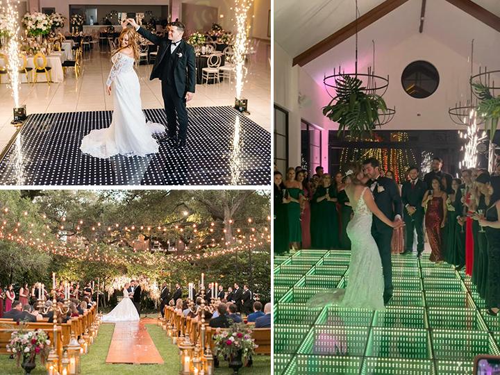 Three themed weddings