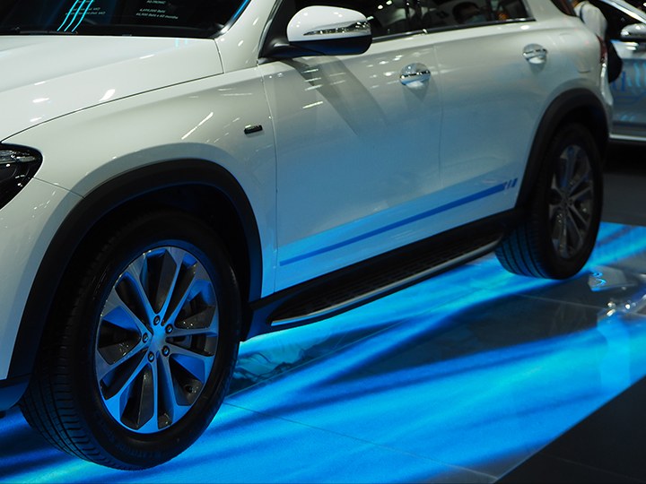 2000kgsqm capacity LED floor screen