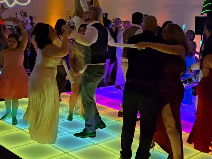 Interactive dance floor engages guests