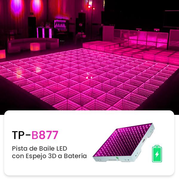 Modelo TP-B877 (Pista de Baile 3D Espejo con Batería)