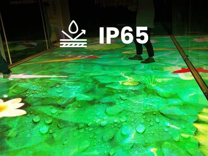 Pista de Baile LED con diseño resistente a la humedad (IP65)