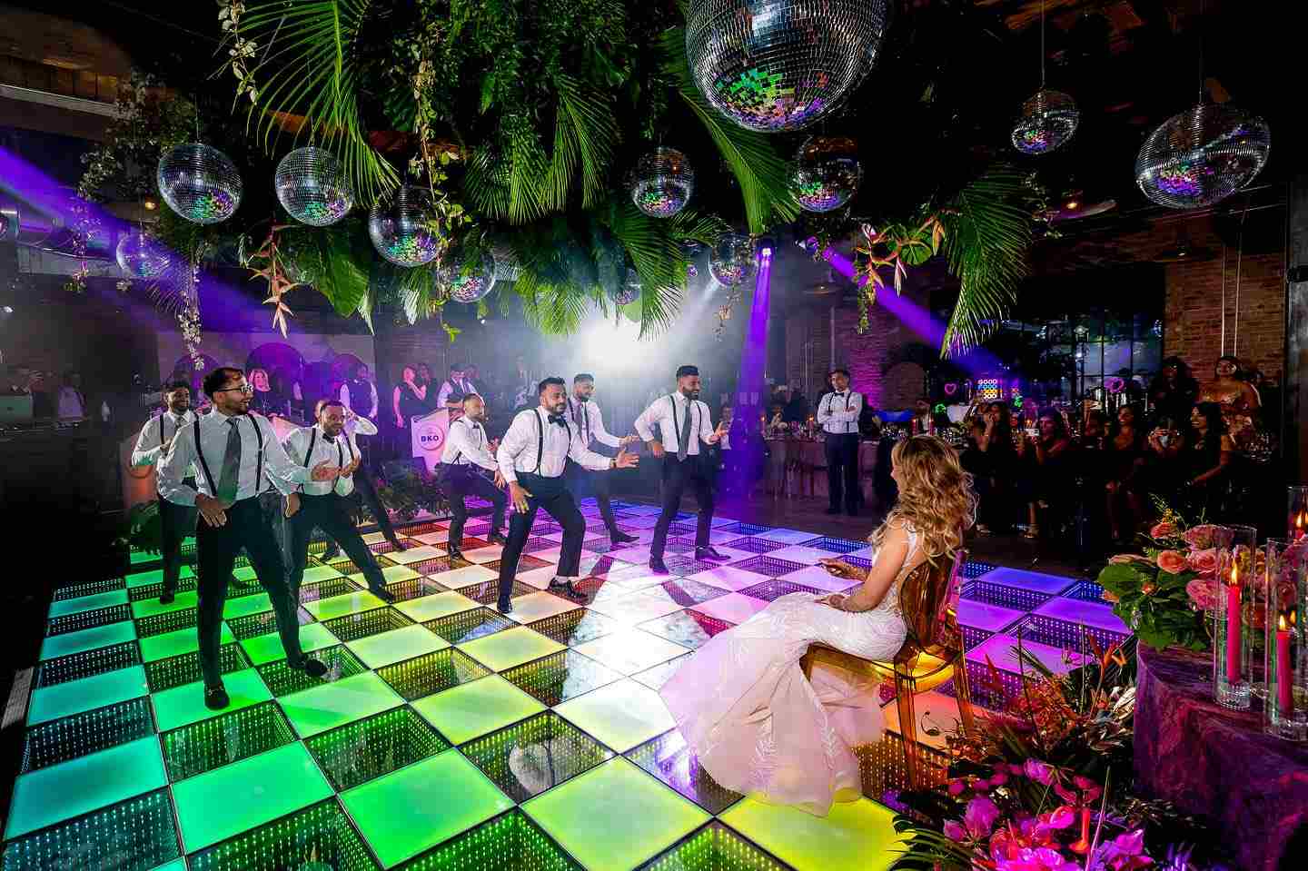 dance floor rental wedding Manchester UK Mia