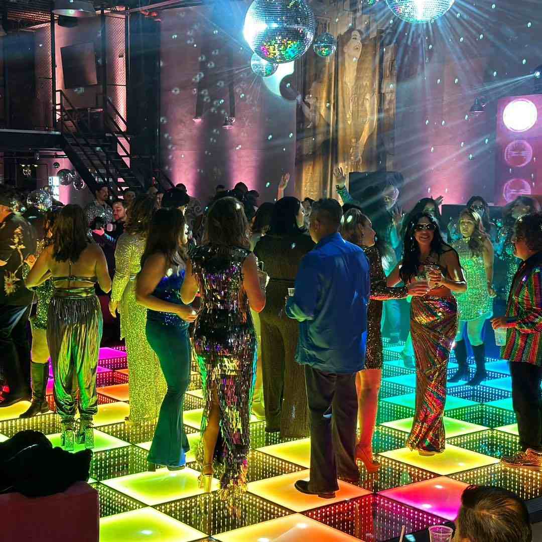 led disco floor Switzerland Zurich Thomas Müller