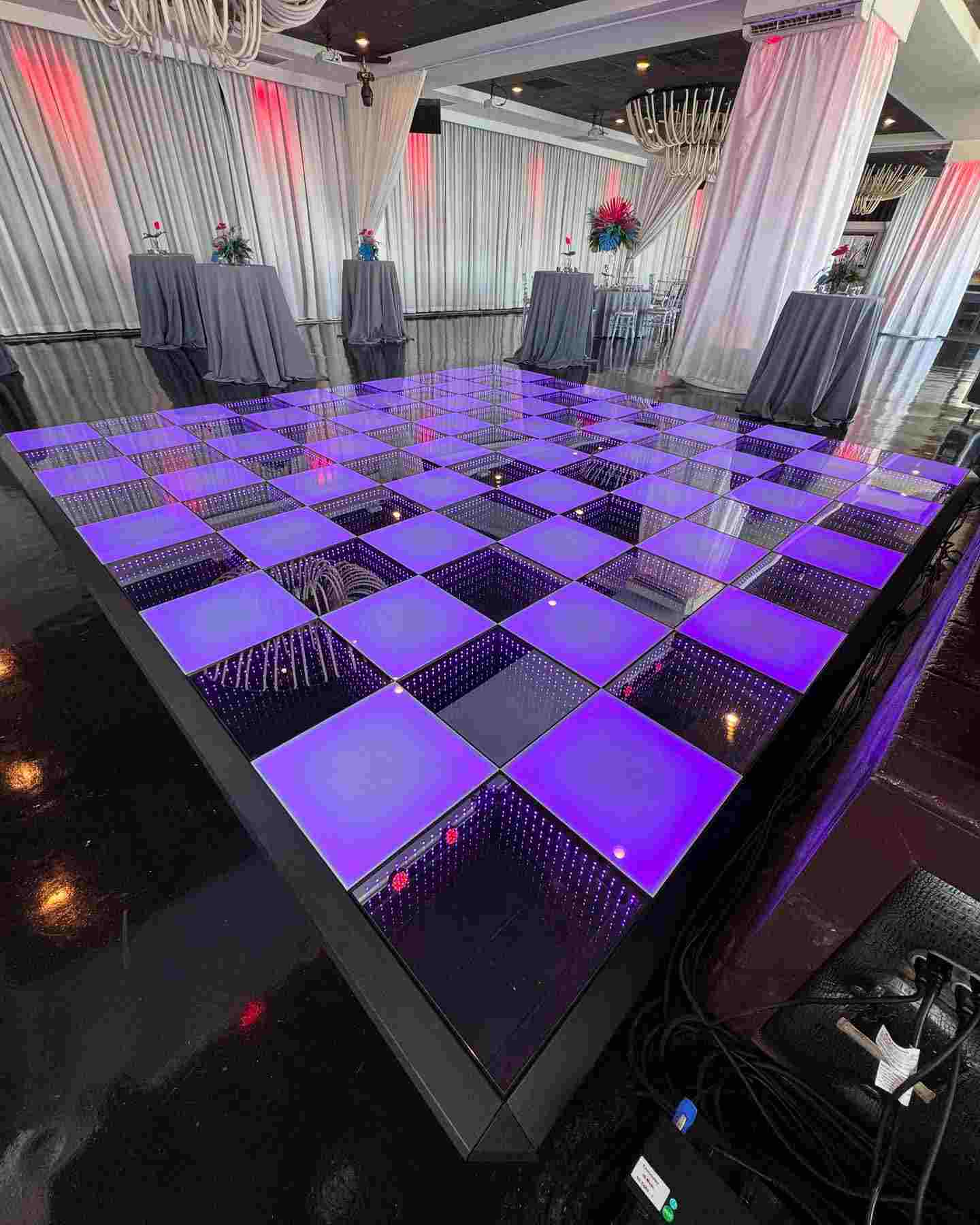 wedding dance floors for rent San Francisco USA Elizabeth