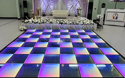 What is the Average Size Dance Floor for Wedding?